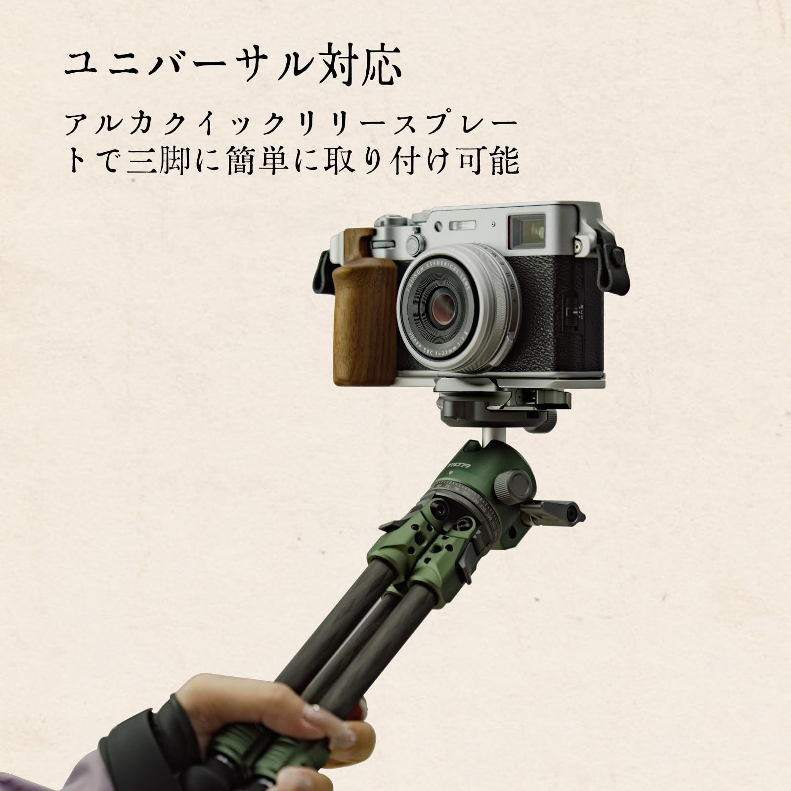Amazon | TILTA 富士フイルムX100VI 用ビンテージカメラケージ ハンド